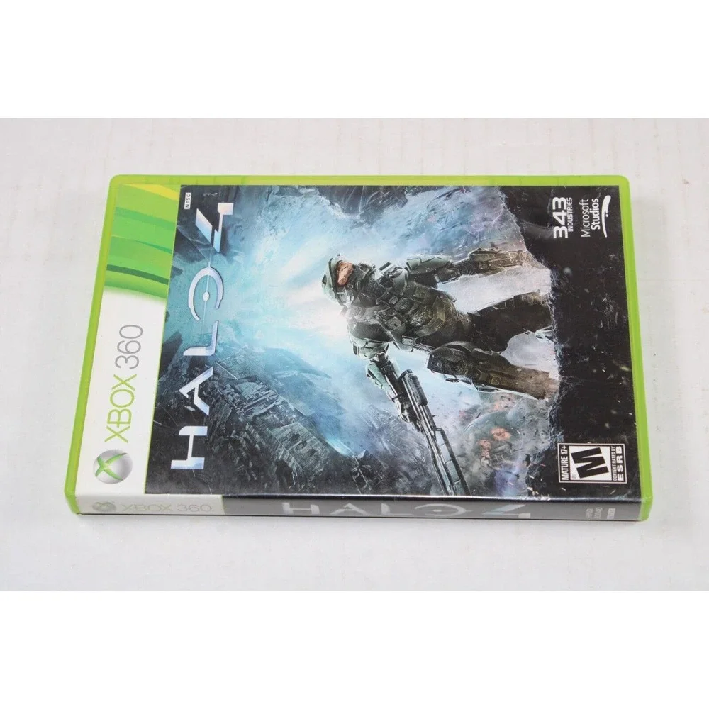 Halo 4 (Microsoft Xbox 360, 2012) authentic, both discs included, tested